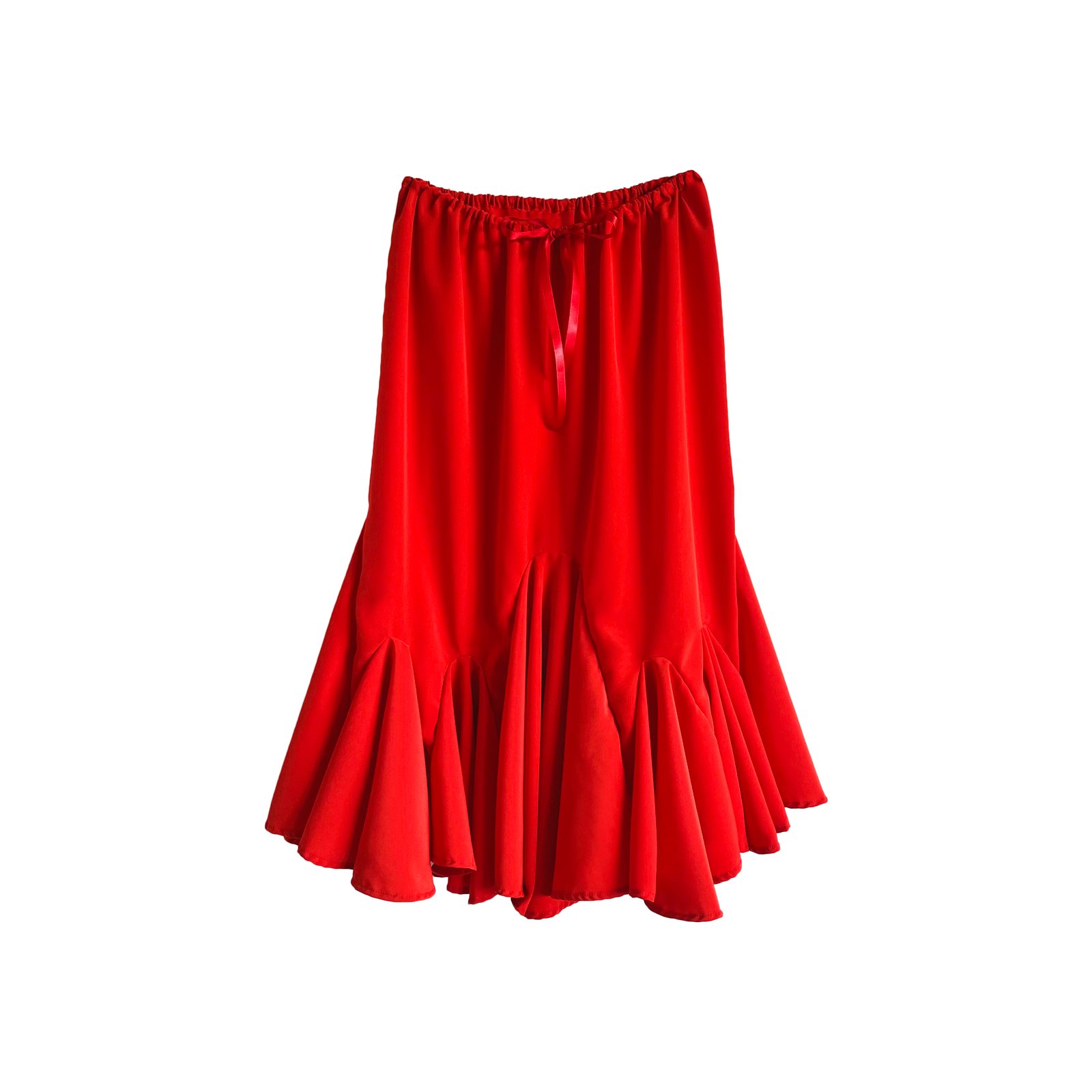 Ruffled shop prairie skirt